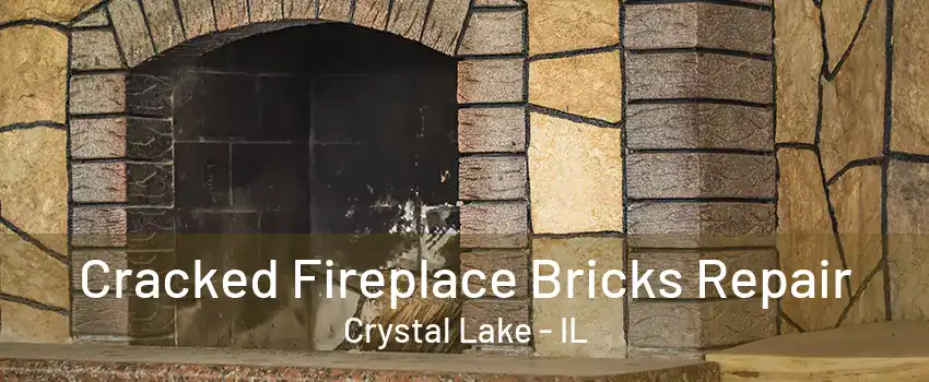 Cracked Fireplace Bricks Repair Crystal Lake - IL