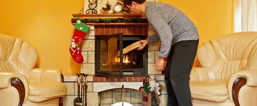 Gas to Wood-Burning Fireplace Conversion Services in Crystal Lake, Illinois