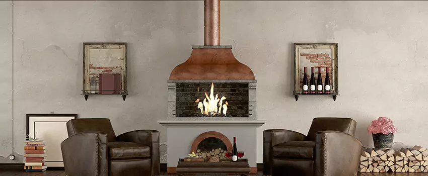 Thelin Hearth Products Providence Pellet Insert Fireplace Installation in Crystal Lake, IL